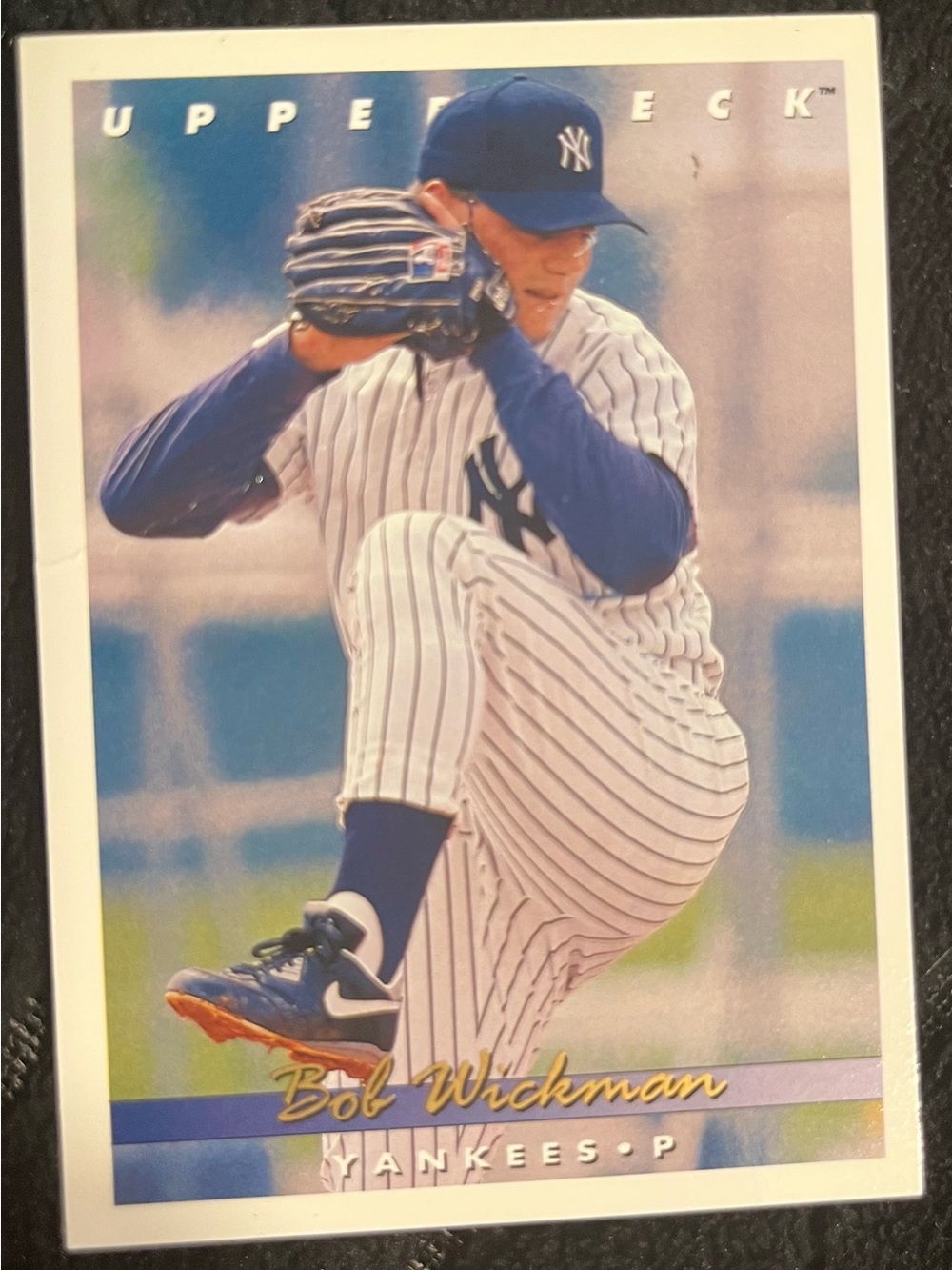Upper Deck Kids Trading Card - Bob Wickman (Blue)